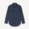 Overshirt in Virgin Wool