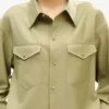 Overshirt in Virgin Wool