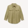 Overshirt in Virgin Wool