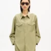 Overshirt in Virgin Wool