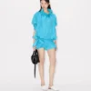 Oversized Blouse Dress