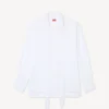 Oversized Bow Shirt in Cotton