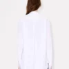 Oversized Shirt in Cotton Poplin