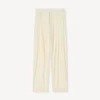 Pleated Pants in Virgin Wool
