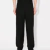 Pleated Tailored Pants in Virgin Wool