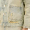 Shawl Chore Jacket in Japanese Denim