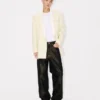 Shawl Lapel Double Breasted Jacket in Virgin Wool