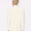 Shawl Lapel Double Breasted Jacket in Virgin Wool