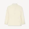 Shawl Lapel Double Breasted Jacket in Virgin Wool