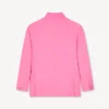 Shawl Lapel Double Breasted Jacket in Virgin Wool