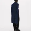 Shawl Lapel Tailored Coat in Virgin Wool