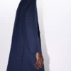 Shawl Lapel Tailored Coat in Virgin Wool