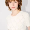Short Sleeve Knit Top