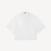 Short Sleeves Shirt in Poplin Cotton