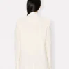 Single Breasted Kimono Blazer in Virgin Wool