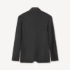 Single Breasted Tailored Kimono Blazer in Virgin Wool