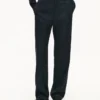 Straight Pants in Virgin Wool