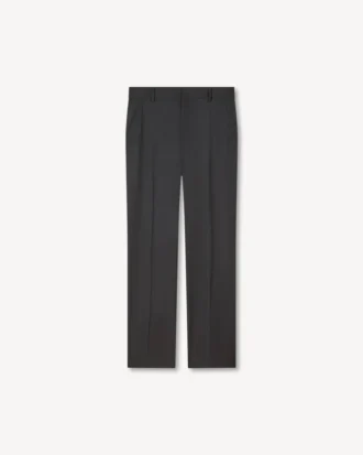 Straight Tailored Pants in Virgin Wool