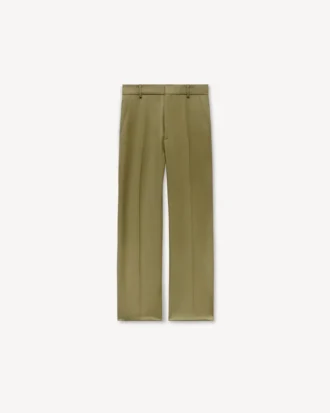 Straight Tailored Pants in Virgin Wool