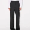 Straight Tailored Pants in Virgin Wool