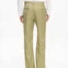 Straight Tailored Pants in Virgin Wool