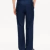 Straight Tailored Pants in Virgin Wool