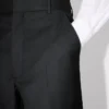 Straight Tailored Pants in Virgin Wool