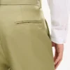 Straight Tailored Pants in Virgin Wool