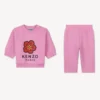 Sweatshirt and Trousers Set in Cotton