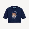 Sweatshirt and Trousers Set in Cotton
