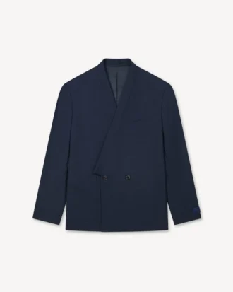 Tailored Kimono Jacket in Virgin Wool