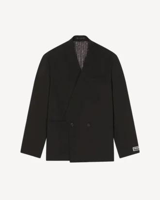 Tailored Kimono Jacket in Virgin Wool