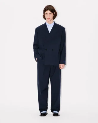 Tailored Kimono Jacket in Virgin Wool