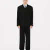 Tailored Kimono Jacket in Virgin Wool
