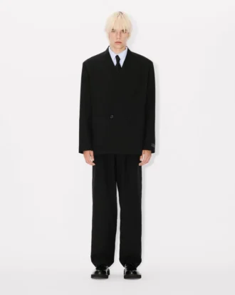 Tailored Kimono Jacket in Virgin Wool