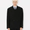 Tailored Kimono Jacket in Virgin Wool