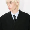 Tailored Kimono Jacket in Virgin Wool