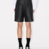 Tailored Short in Virgin Wool and Silk