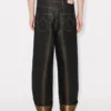 Turn up Wide Fit Jeans in Japanese Denim