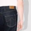 Turn up Wide Fit Jeans in Japanese Denim