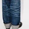 Turn up Wide Fit Jeans in Japanese Denim