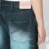 Turn up Wide Fit Jeans in Japanese Denim