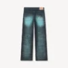 Turn up Wide Fit Jeans in Japanese Denim