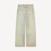 Turn up Wide Fit Jeans in Japanese Denim