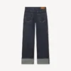 Turn up Wide Fit Jeans in Japanese Denim