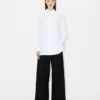Wide Leg Pants in Virgin Wool