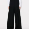 Wide Leg Pants in Virgin Wool