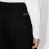 Wide Leg Pants in Virgin Wool