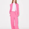 Wide Leg Tailored Pants in Virgin Wool