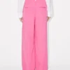 Wide Leg Tailored Pants in Virgin Wool